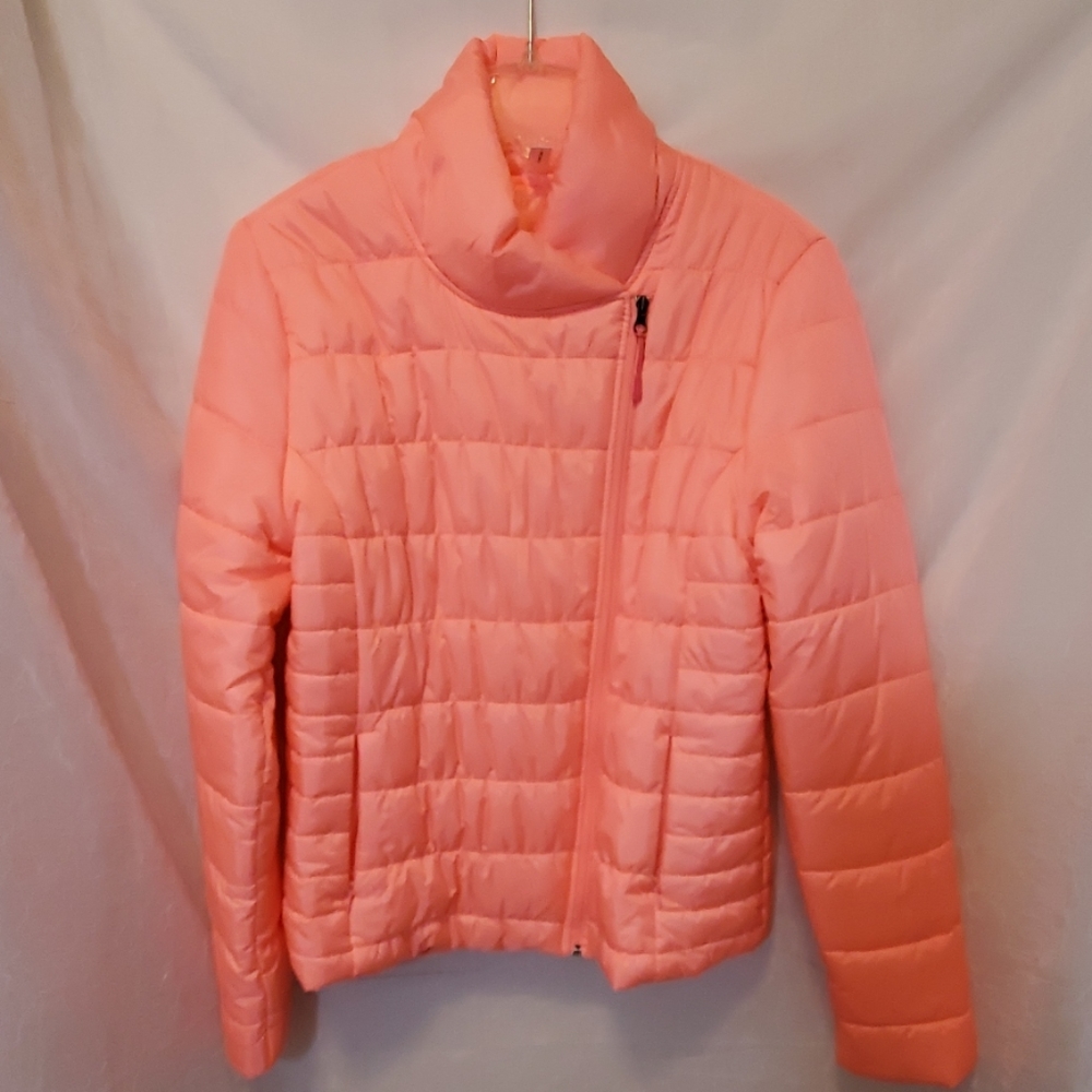 Puffer Jacket-  Peach/Pink(L)